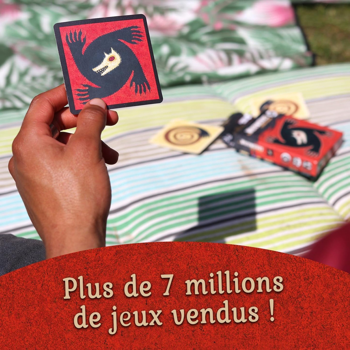 Asmodee - Les Loups-GAROUS DE THIERCELIEUX - Jeu de Société de Bluff