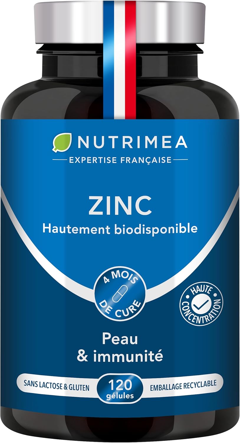 Zinc Citrate | Formule 100% Pure | Hautement Biodisponible