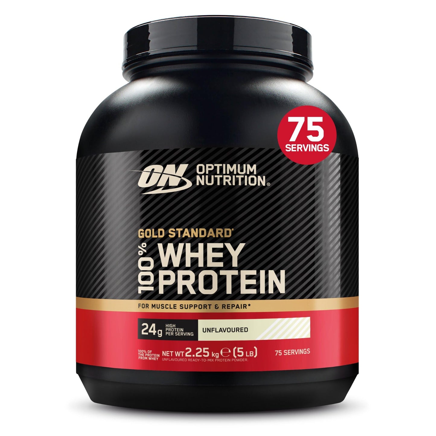 Optimum Nutrition Gold Standard 100% Whey Protéine en Poudre, 2,26 kg