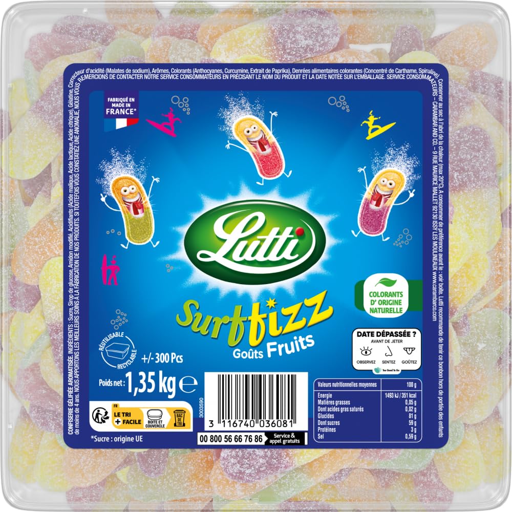Lutti Cola Fizz 100 g