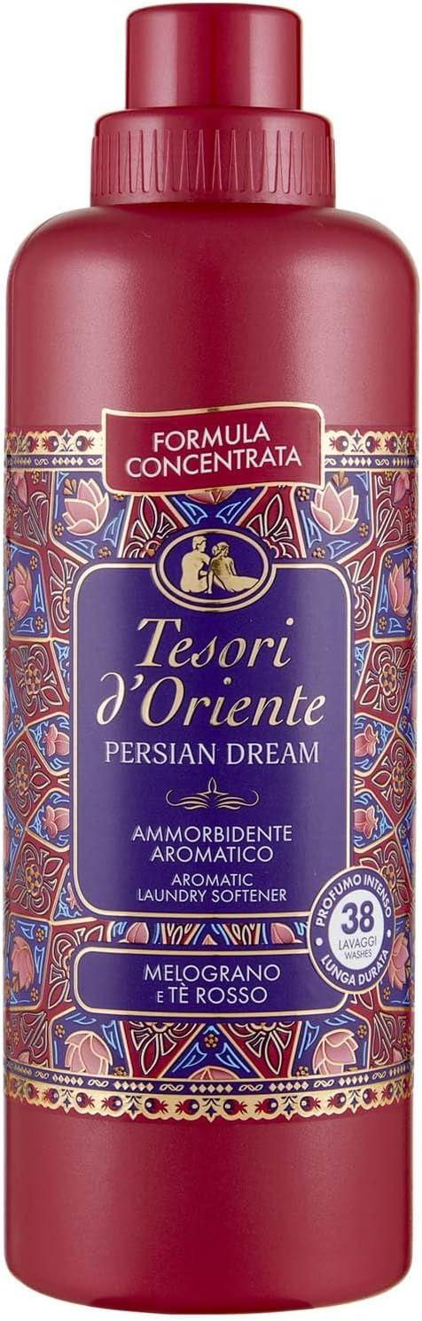 Tesori d'Oriente Persian Dream Adoucissant aromatique, formule concentrée, Melograno e Tè Rosso, 760 ml, 38 lavages
