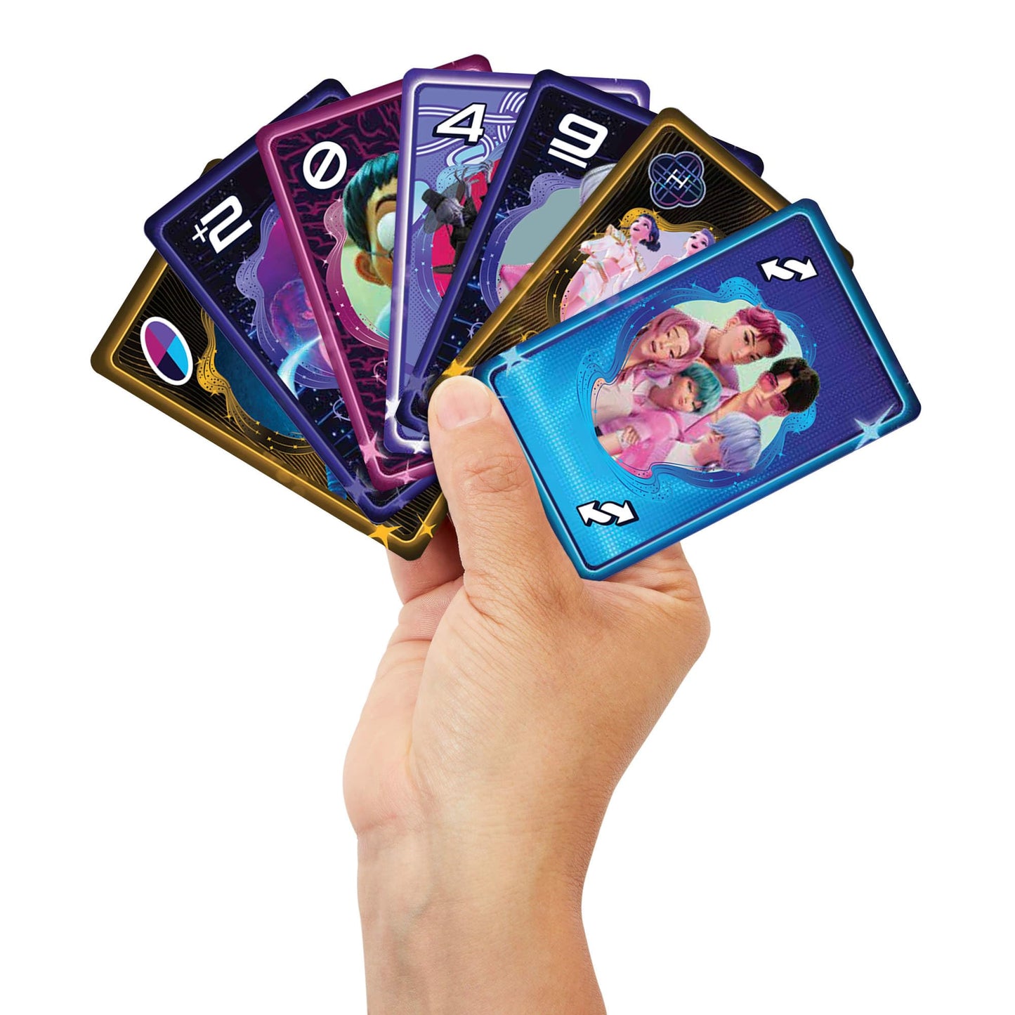 Mattel Games UNO Minecraft Jeu de Cartes, Cadeaux pour Enfants et soirée en Famille, sur Le thème du Jeu vidéo Minecraft, Jeux de Voyage, boîte de Rangement, HJC88