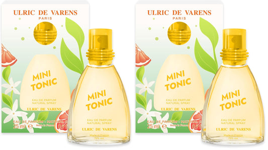 ULRIC DE VARENS - Eau de Parfum Mini Tonic - Hespéridé, Floral, Musqué - Parfum Femme - Vaporisateur - Made in France - 25 ml