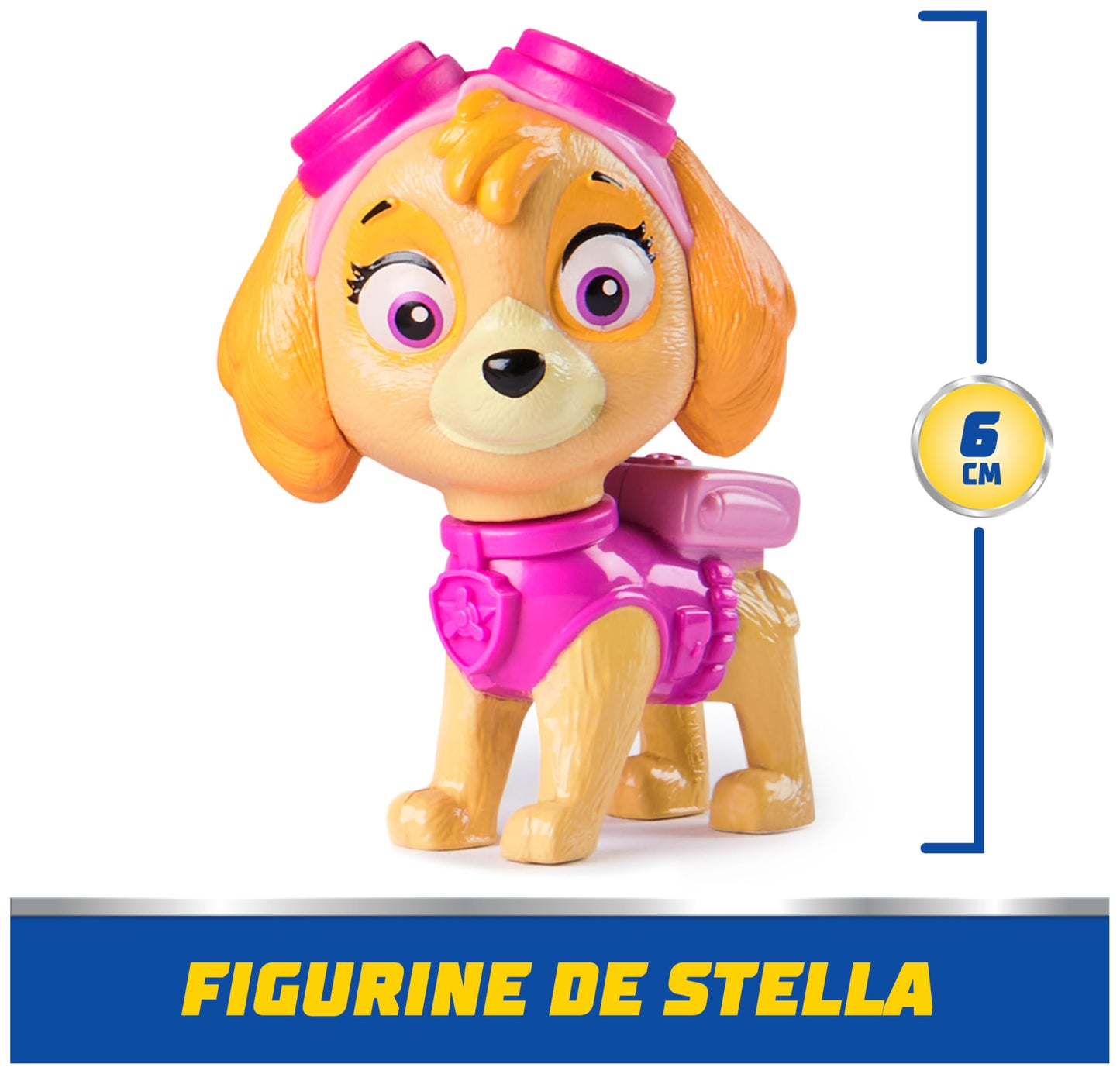 Paw Patrol - Pat Patrouille - Véhicule 15 Cm Et Figurine Liberty