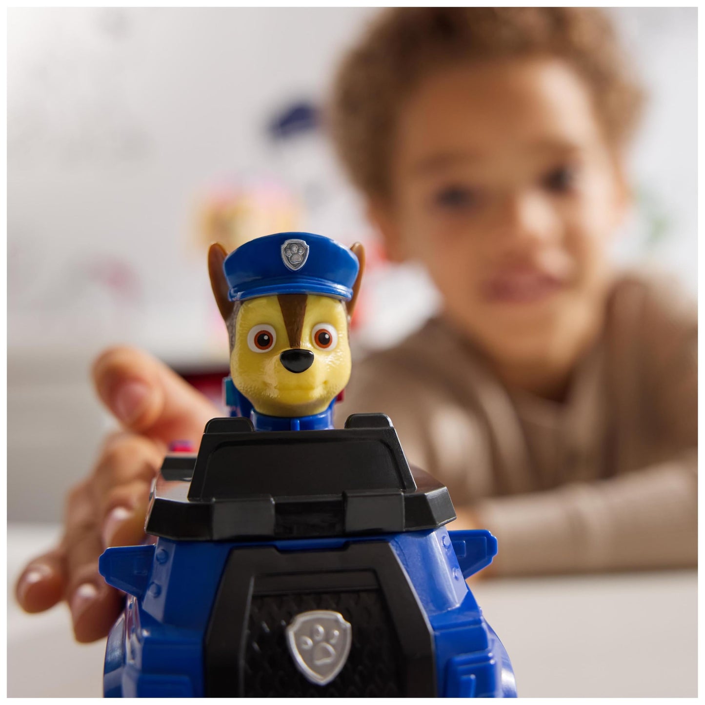 Paw Patrol - Pat Patrouille - Véhicule 15 Cm Et Figurine Liberty