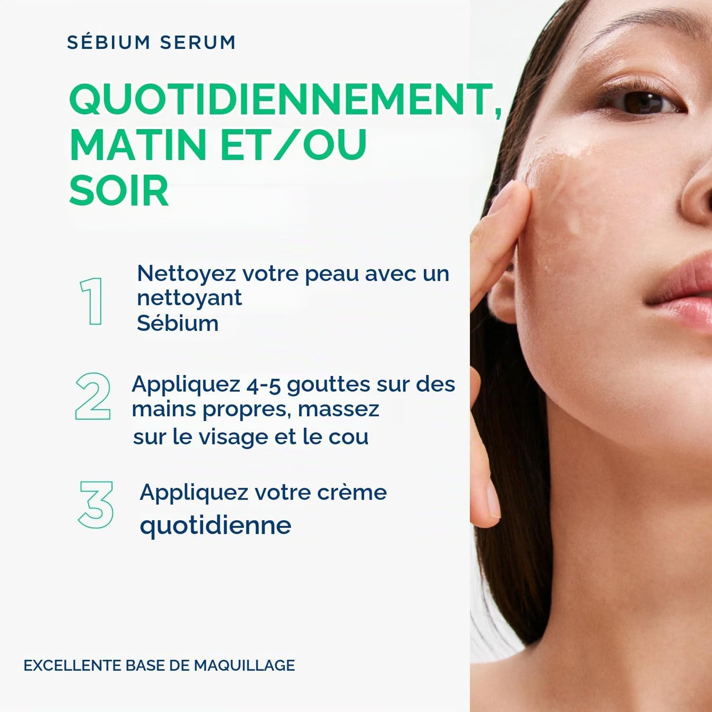 BIODERMA Sébium Sérum – Action anti-imperfections contre les boutons, les pores dilatés et les ridules – Peaux adultes à tendance acnéique – Prescrit par des dermatologues – Pipette 30 ml