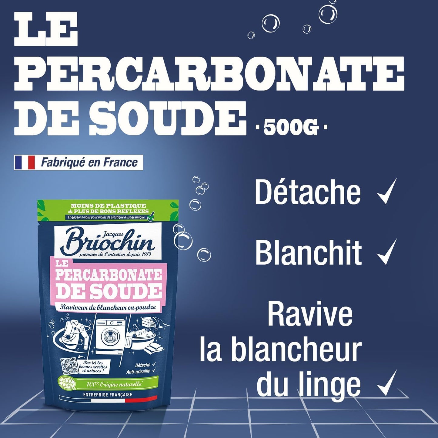 BRIOCHIN Poudre au percarbonate de soude 500g