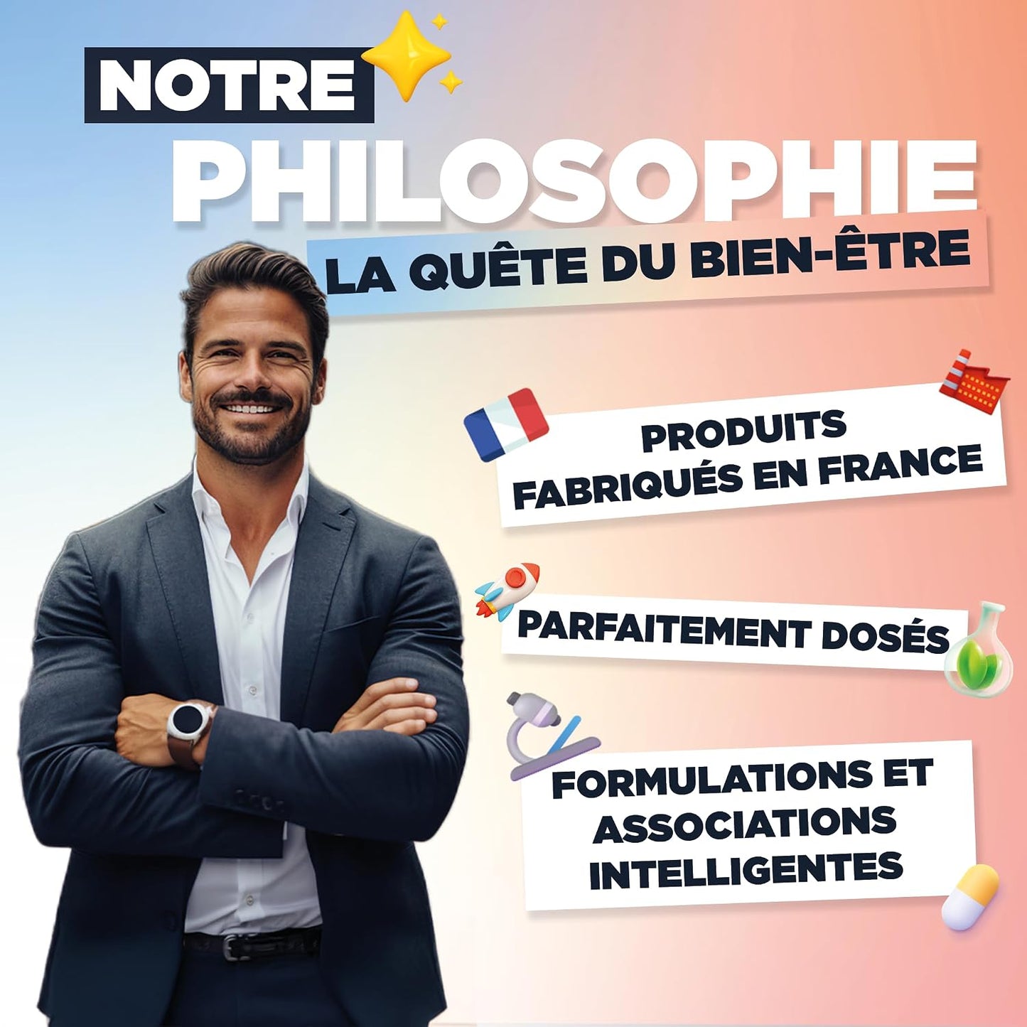TRYVITE Testo – Homme Actif & Routine Sport – 90 Gélules.