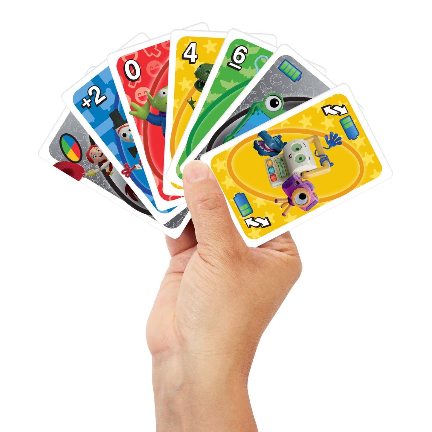 Mattel Games UNO Minecraft Jeu de Cartes, Cadeaux pour Enfants et soirée en Famille, sur Le thème du Jeu vidéo Minecraft, Jeux de Voyage, boîte de Rangement, HJC88