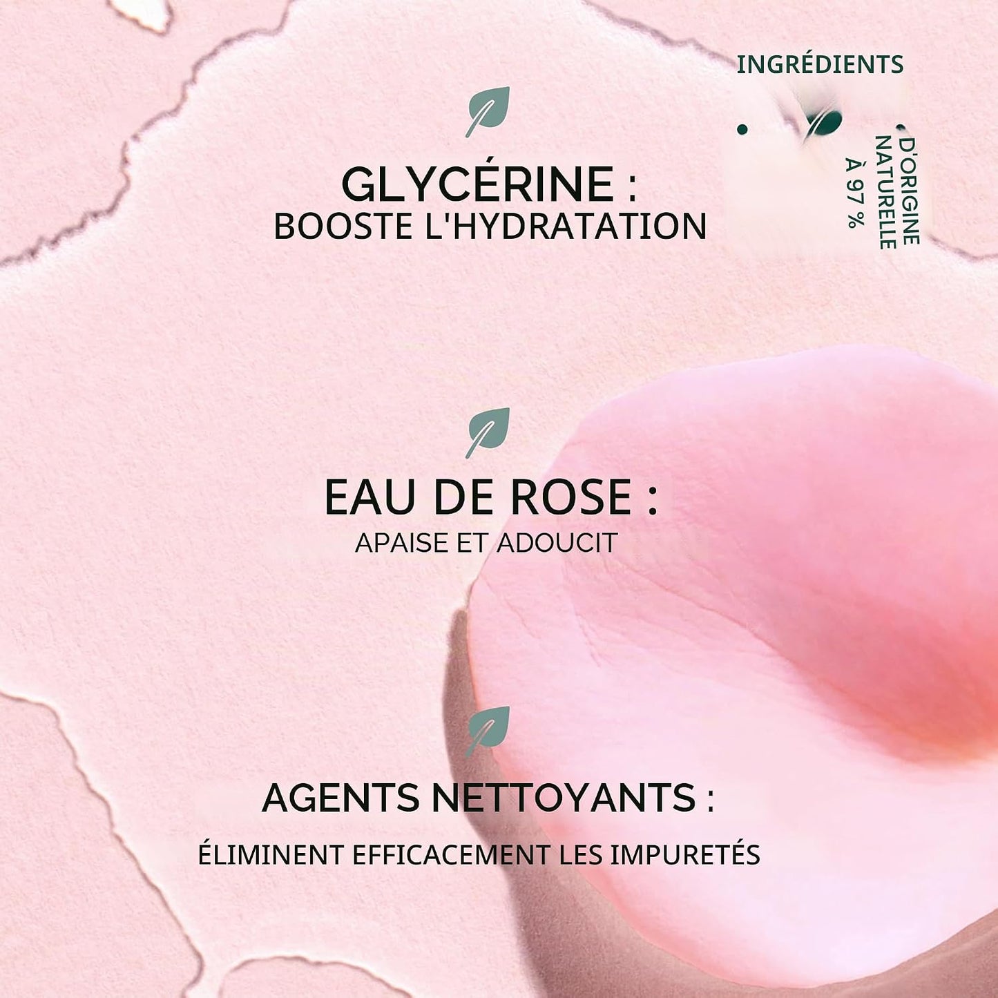 Nuxe Very Rose Eau nettoyante micellaire 3 en 1 400 ml