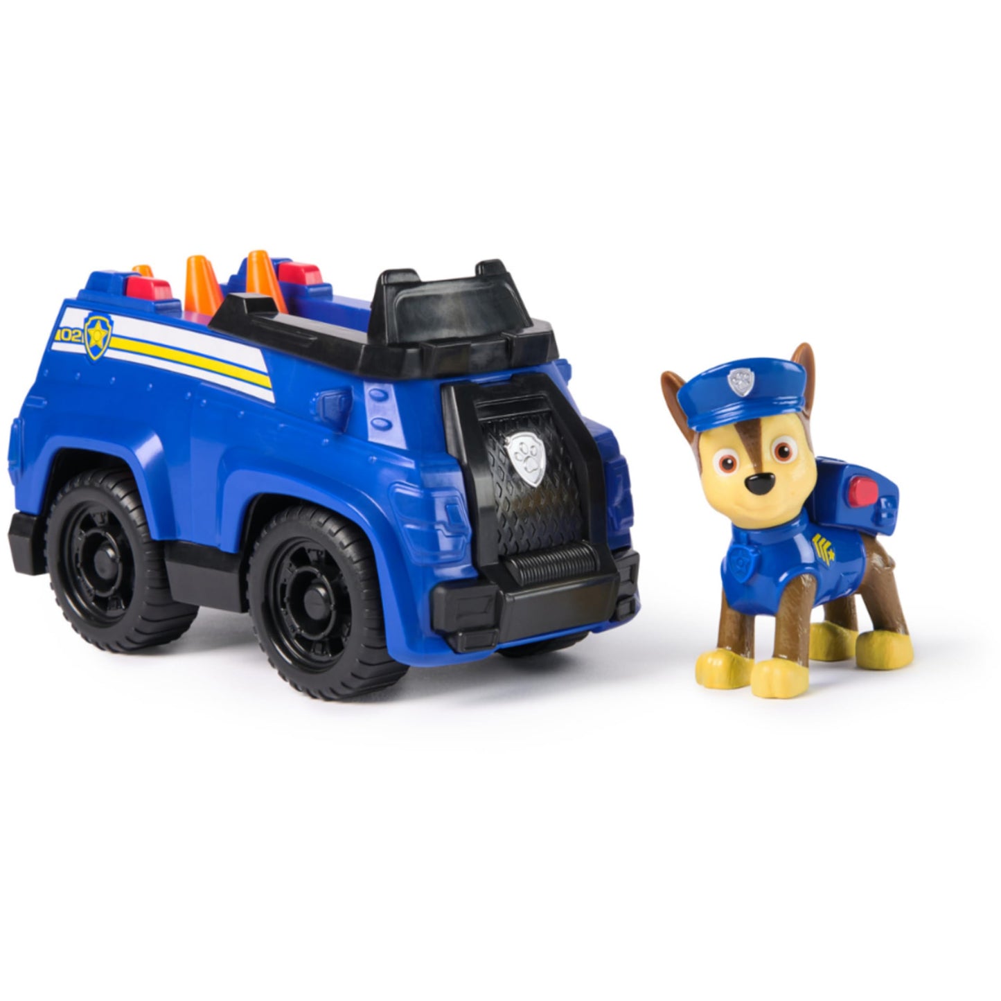 Paw Patrol - Pat Patrouille - Véhicule 15 Cm Et Figurine Liberty