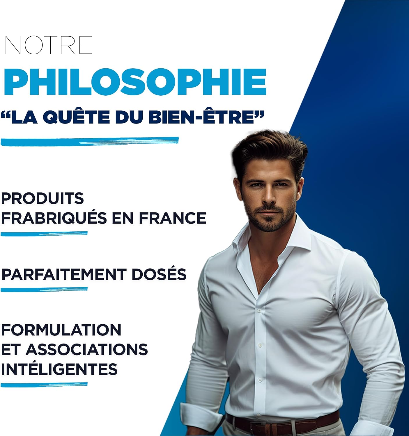 TRYVITE – Formule pour Hommes Actifs – Fabriqué en France – 60 Gélules.