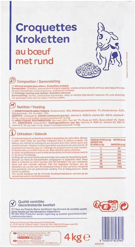 Croquetas SIMPL, formato práctico de 4 kg para facilitar el día a día - Lote de 3
