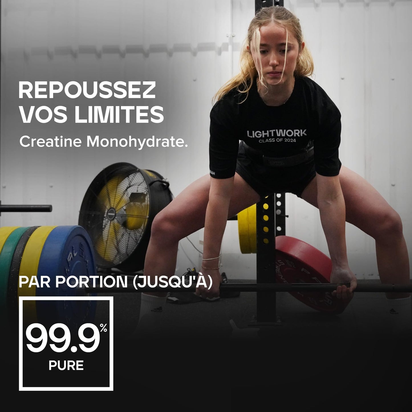 Bulk Créatine Monohydrate Poudre, Non aromatisé, 250 g