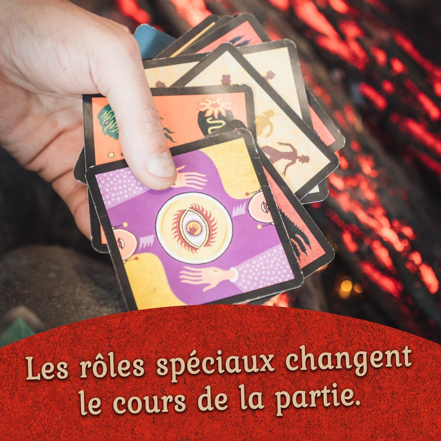 Asmodee - Les Loups-GAROUS DE THIERCELIEUX - Jeu de Société de Bluff