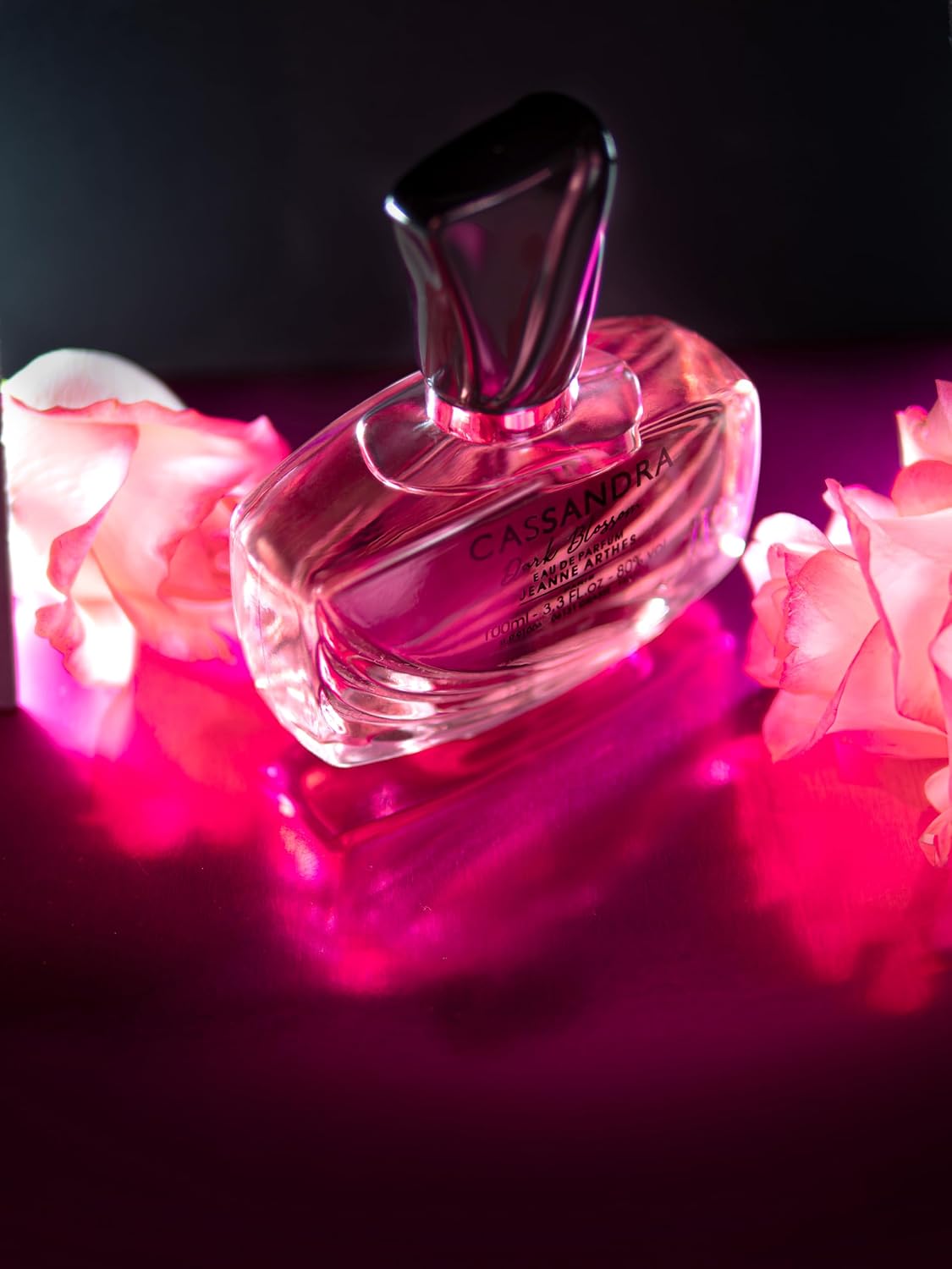 JEANNE ARTHES - Parfum Femme Cassandra Dark Blossom - Eau de parfum - Flacon Vaporisateur 100 ml - Fabriqué en France à Grasse