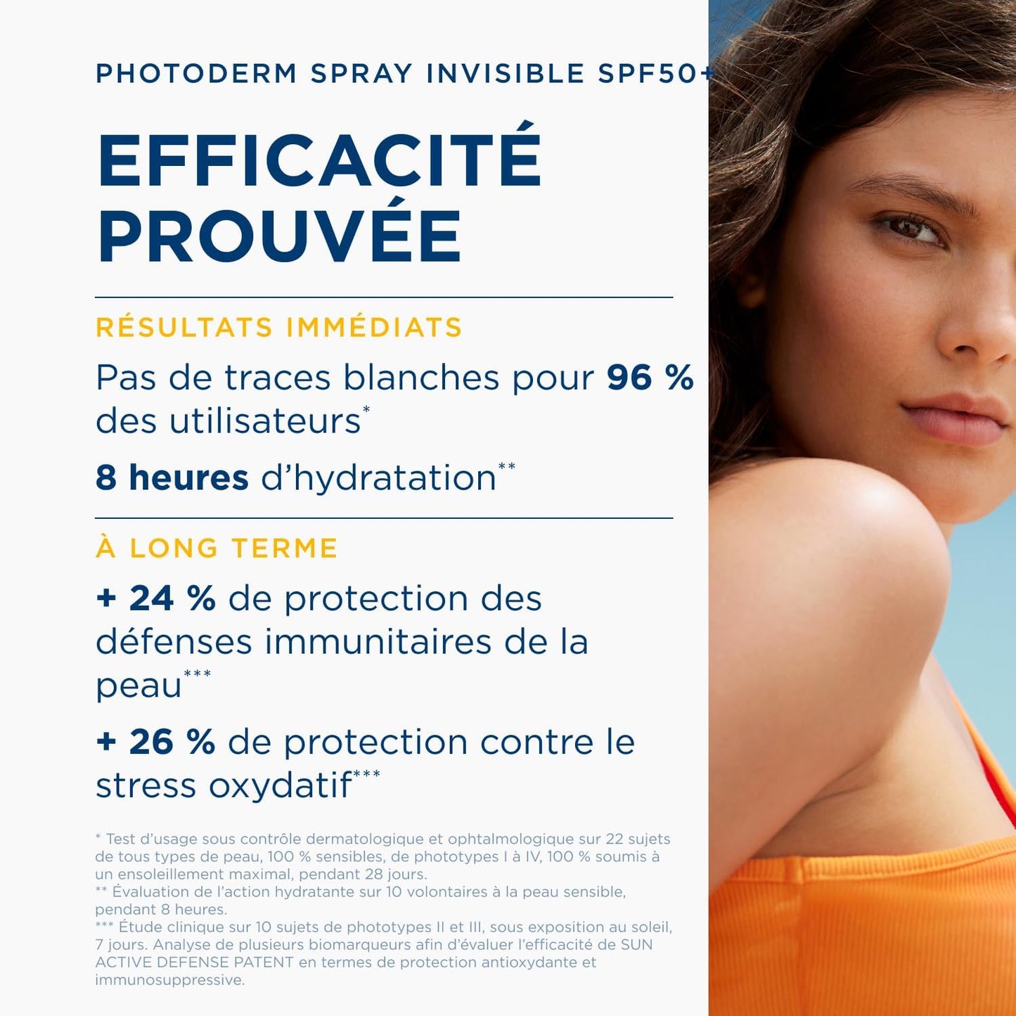 BIODERMA Photoderm Spray SPF50+ Crème solaire très haute protection - Peaux sensibles - Hydratation longue durée - Vaporisateur 300 ml
