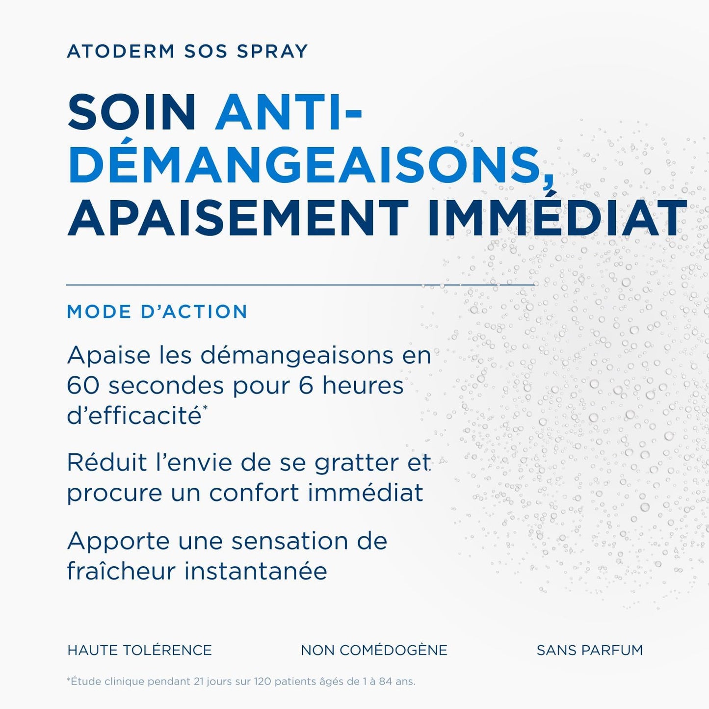 BIODERMA Atoderm SOS spray - Anti-démangeaisons et apaisement immédiat - Peaux sensibles irritées sèches à très sèches - Prescrit par des dermatologues - Pour toute la famille - Aérosol 200 ml