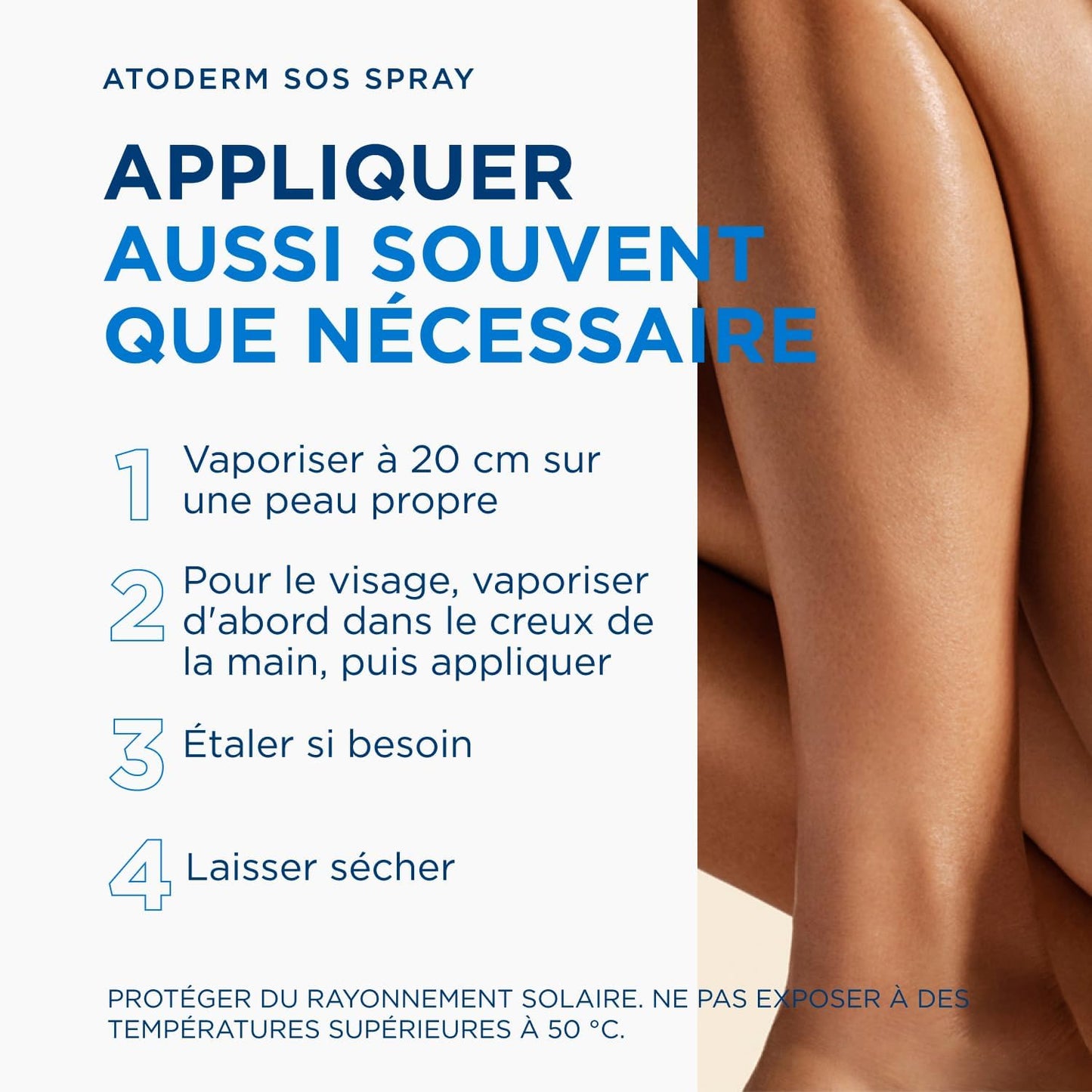 BIODERMA Atoderm SOS spray - Anti-démangeaisons et apaisement immédiat - Peaux sensibles irritées sèches à très sèches - Prescrit par des dermatologues - Pour toute la famille - Aérosol 200 ml