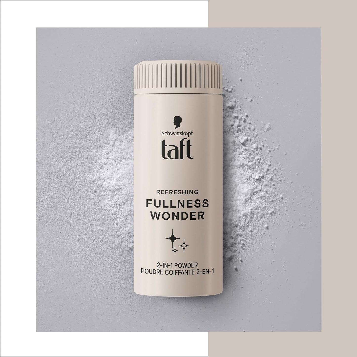 Taft Poudre Coiffante 2en1 10g Volume Instantané Matifiant Sans Residus