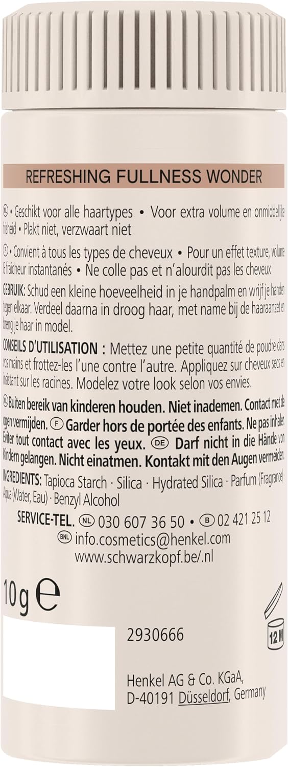 Taft Poudre Coiffante 2en1 10g Volume Instantané Matifiant Sans Residus