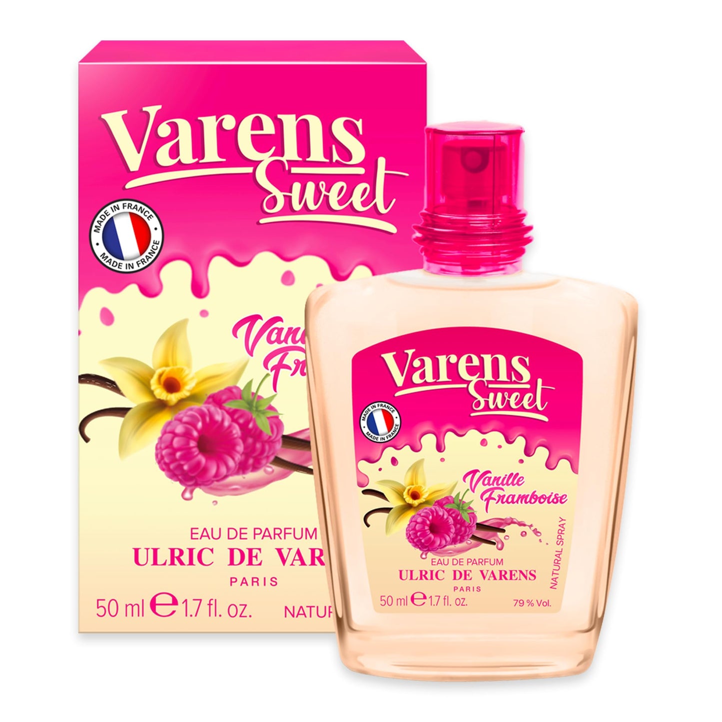 ULRIC DE VARENS - Eau de Parfum Varens - Parfum Femme - Vaporisateur - Made in France - 50 ml