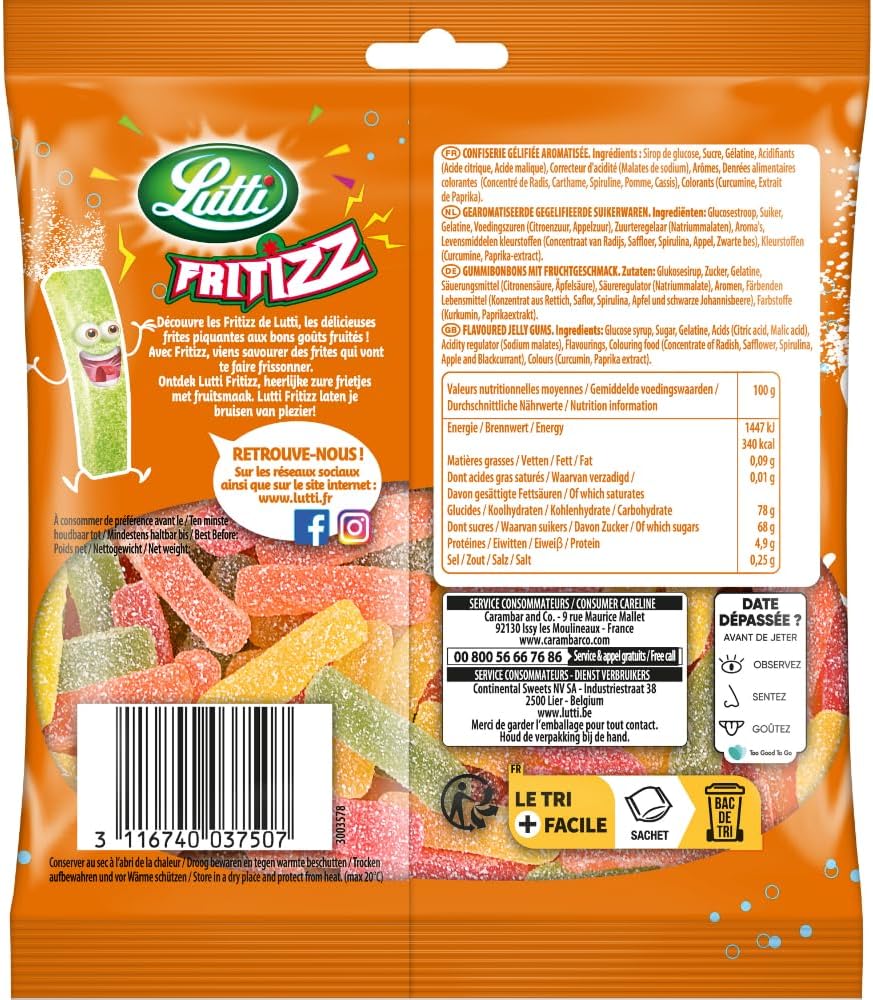 Lutti Fritizz 100 g