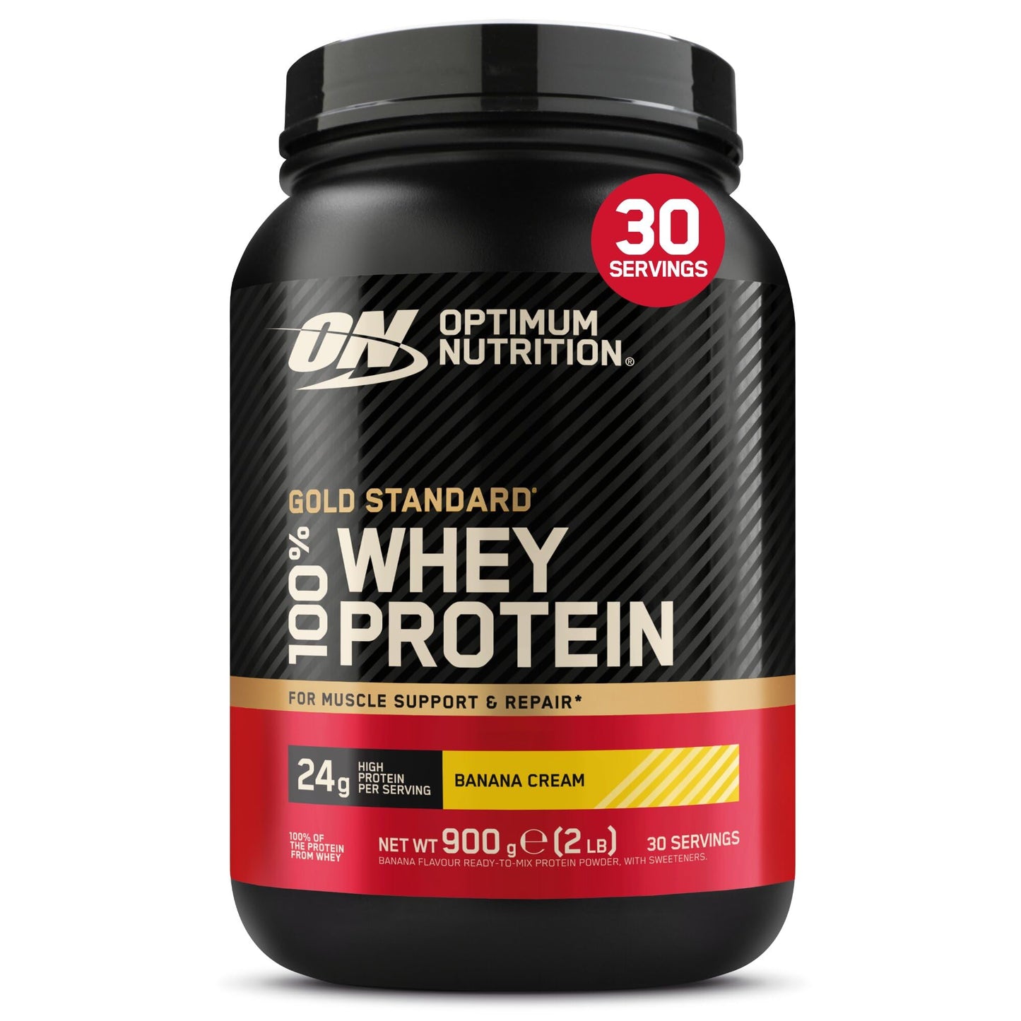 Optimum Nutrition Gold Standard 100% Whey Protéine en Poudre, 896 g