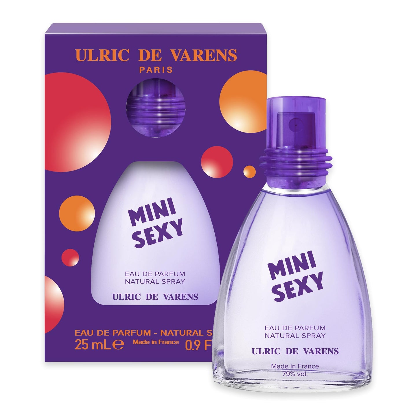 ULRIC DE VARENS - Eau de Parfum Mini Vanille - Vanille Boisée - Parfum Femme - Vaporisateur - Made in France - 25 ml