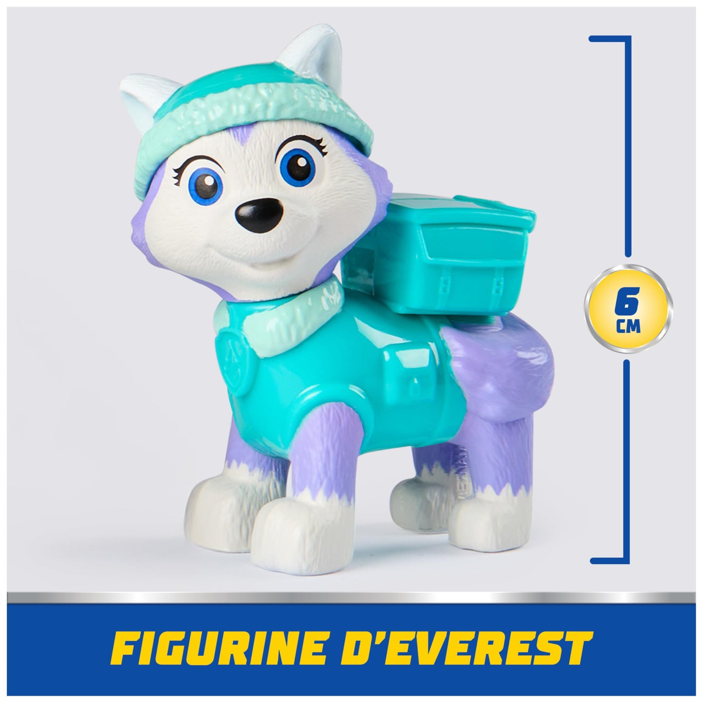 Paw Patrol - Pat Patrouille - Véhicule 15 Cm Et Figurine Liberty