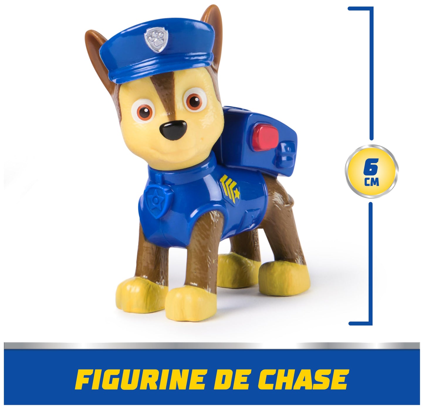 Paw Patrol - Pat Patrouille - Véhicule 15 Cm Et Figurine Liberty