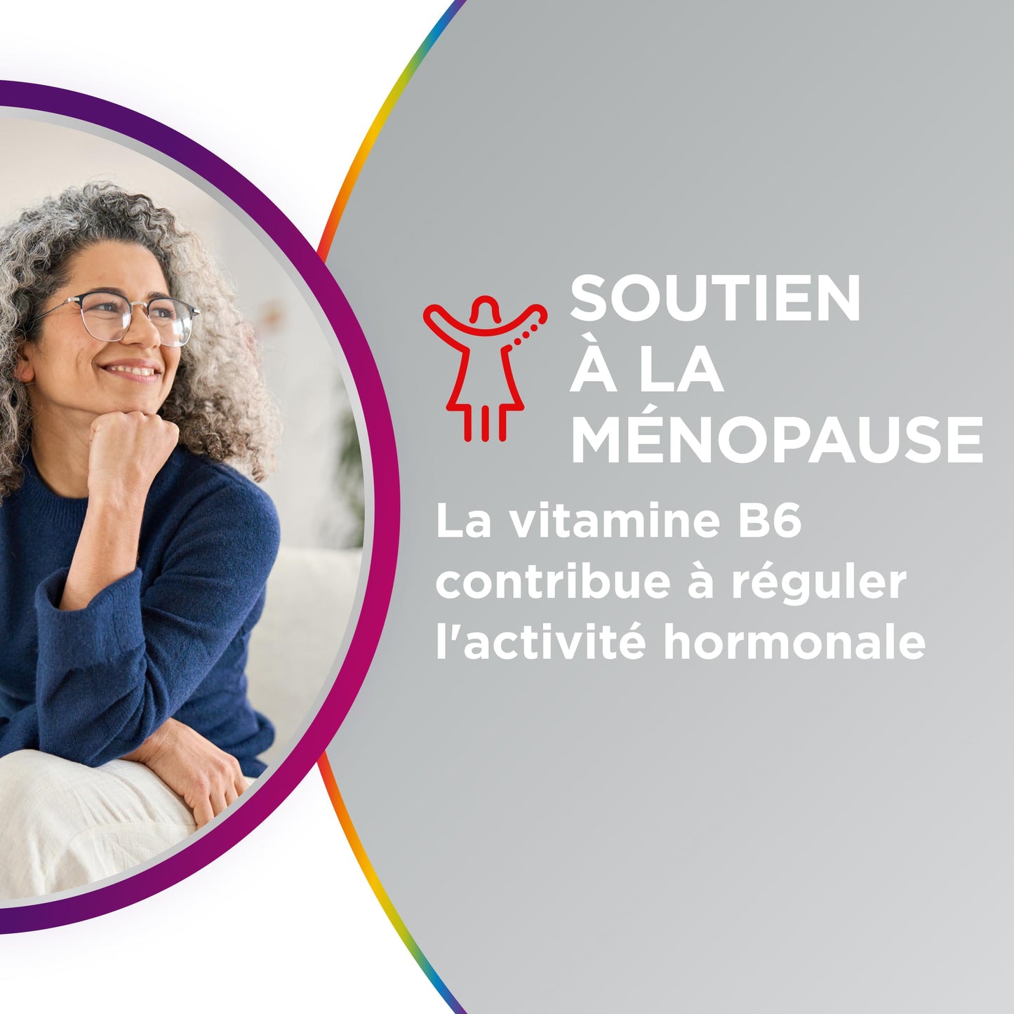CENTRUM Women 50+ - Multivitamines et Minéraux pour Femme de +50 ans - 23 nutriments Vit D, C, B6, B12, Fer & Zinc - Complément Alimentaire Fatigue, Immunité & Soutien Cognitif - 30 Comprimés - 1 Mois