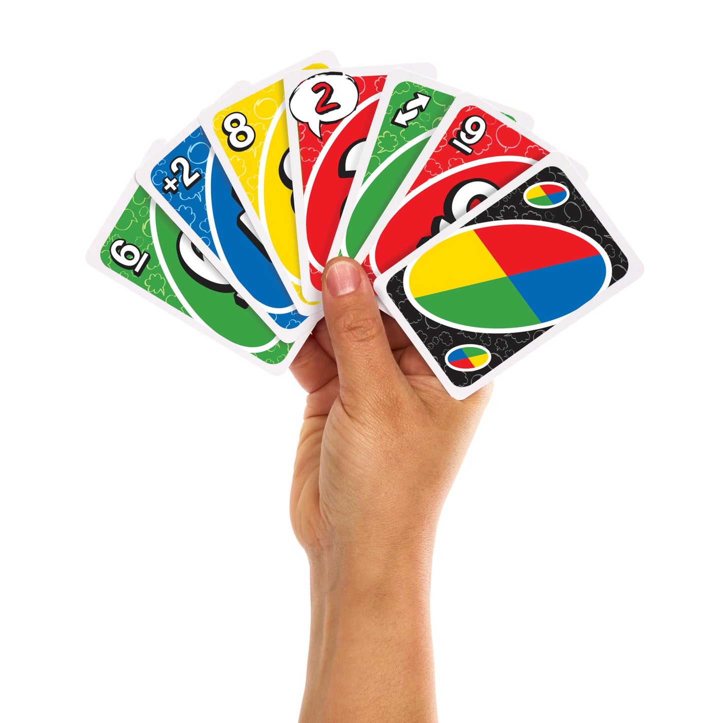 Mattel Games UNO Jeu de Cartes, 7+ Ans, 2-10 Joueurs