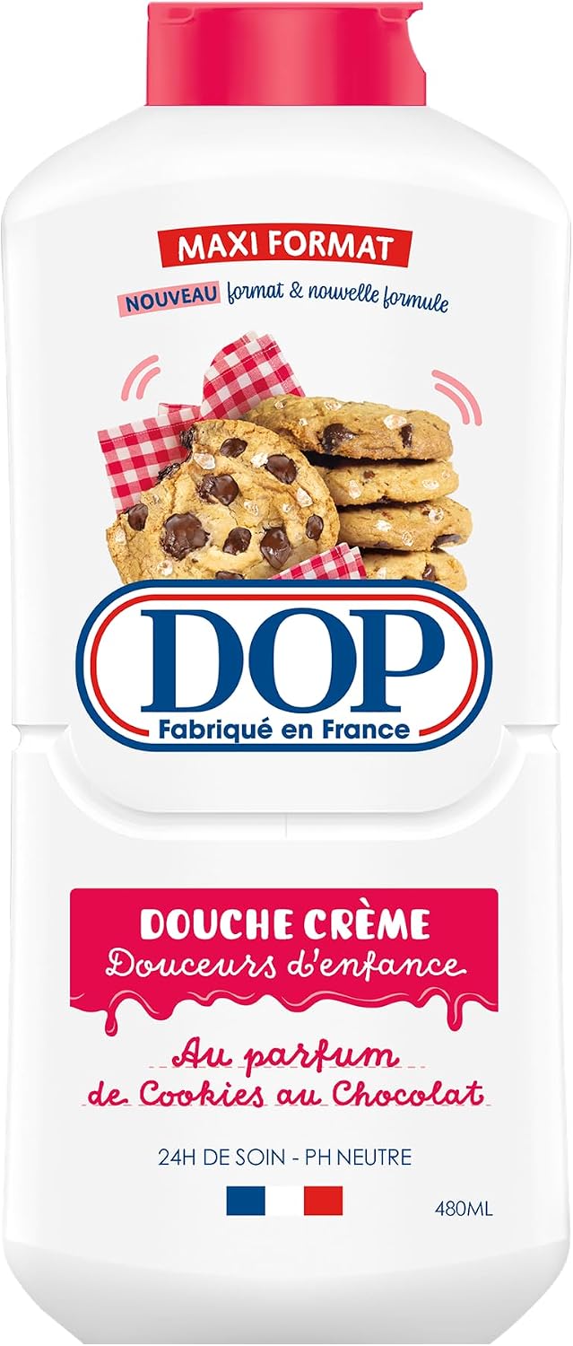 DOP Douche crème parfum Cookies au Chocolat 480ml