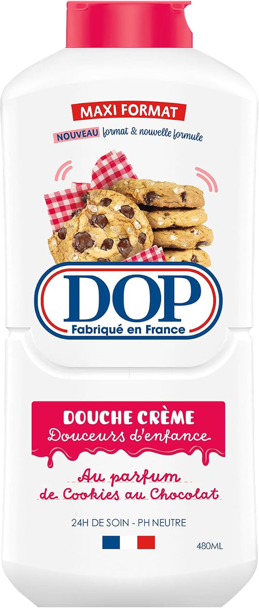 DOP Gel de ducha en crema aroma Galletas con Chocolate 480ml