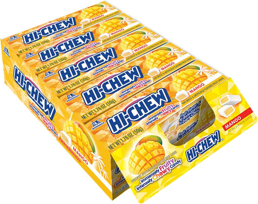 HI-CHEW Bonbons à Mâcher Saveur Mangue 15 X 50 g