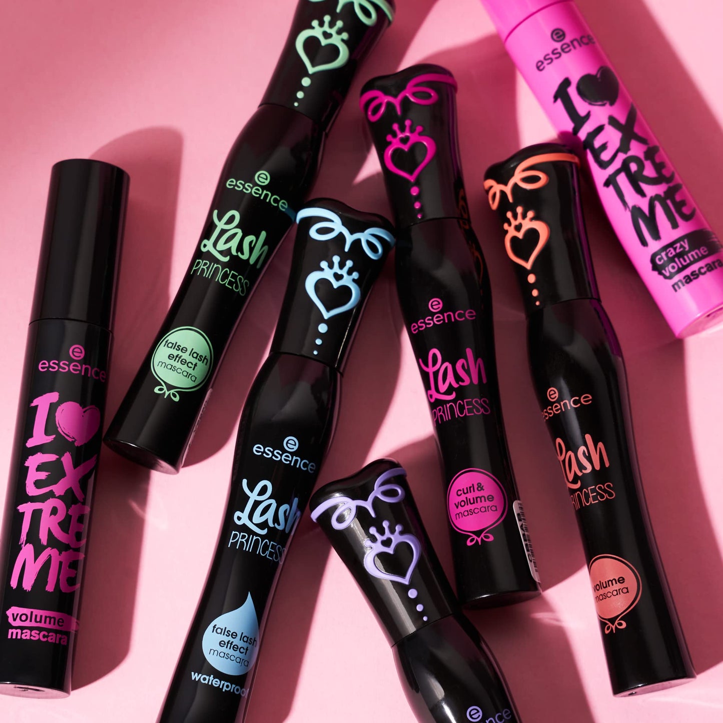 essence Lash PRINCESS false lash effect mascara black brown mascara effet faux cils, augmentant le volume, effet faux-cils, mettant en valeur l'oeil, allongeant (12ml)