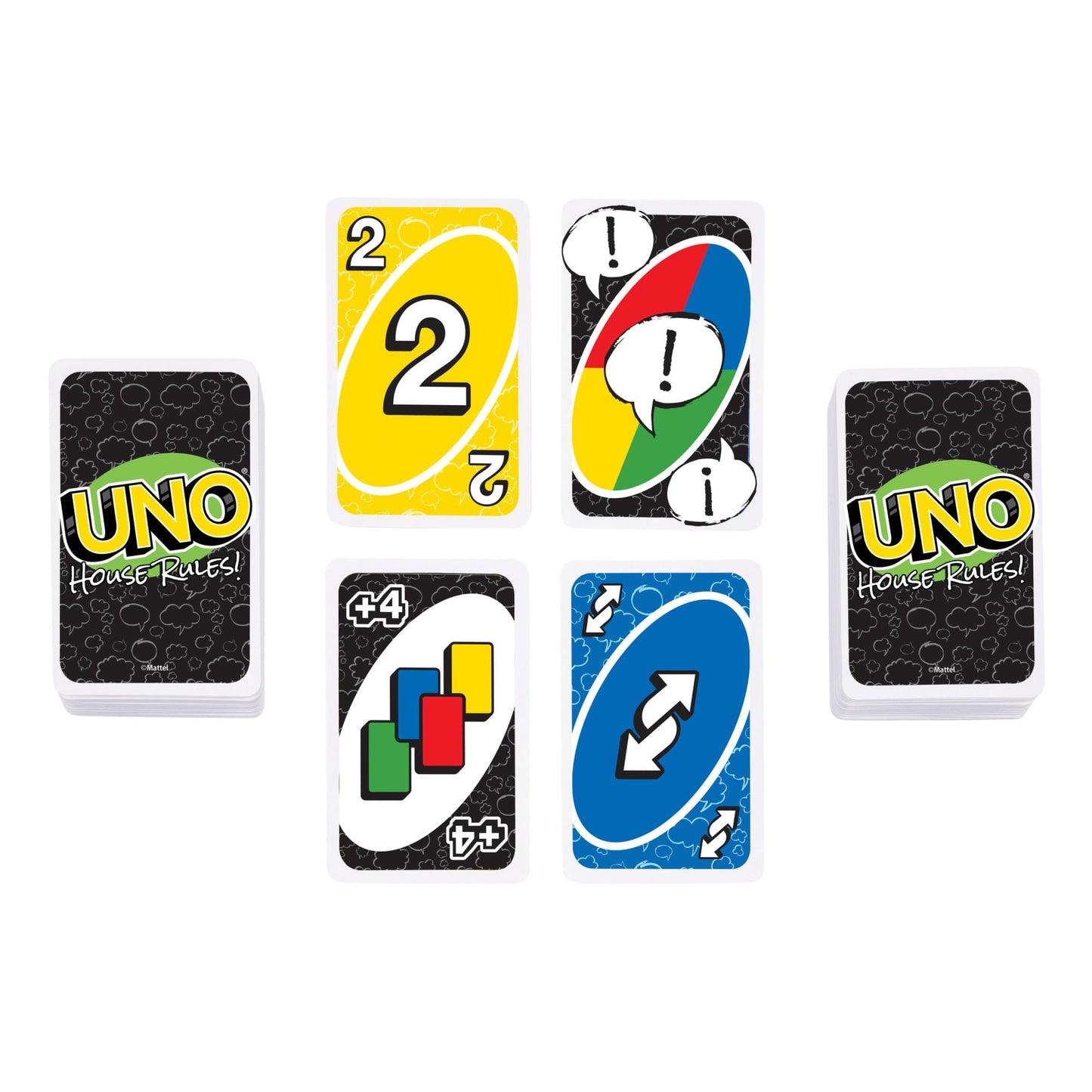 Mattel Games UNO Jeu de Cartes, 7+ Ans, 2-10 Joueurs