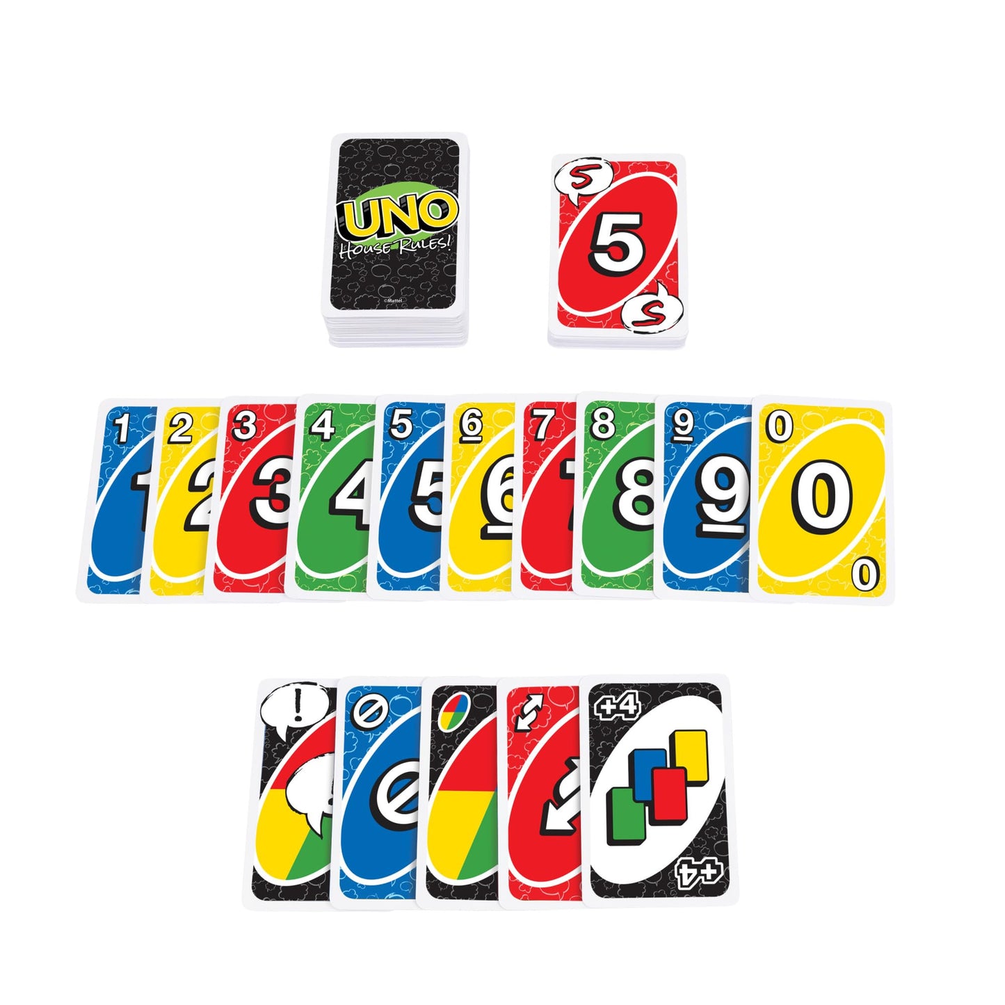 Mattel Games UNO Jeu de Cartes, 7+ Ans, 2-10 Joueurs