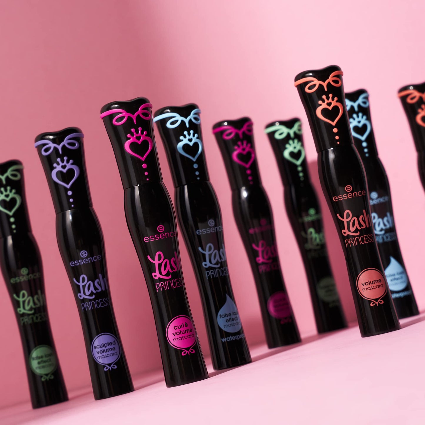 essence Lash PRINCESS false lash effect mascara black brown mascara effet faux cils, augmentant le volume, effet faux-cils, mettant en valeur l'oeil, allongeant (12ml)