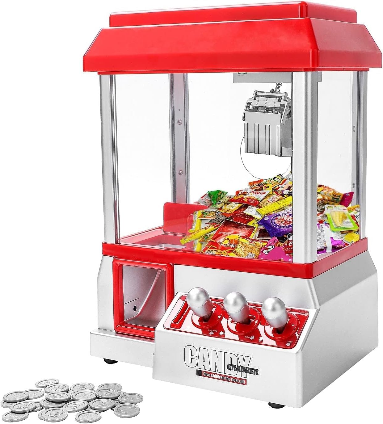 Distributeur Bonbon Machine à Bonbons Candy Grabber Mini Coin