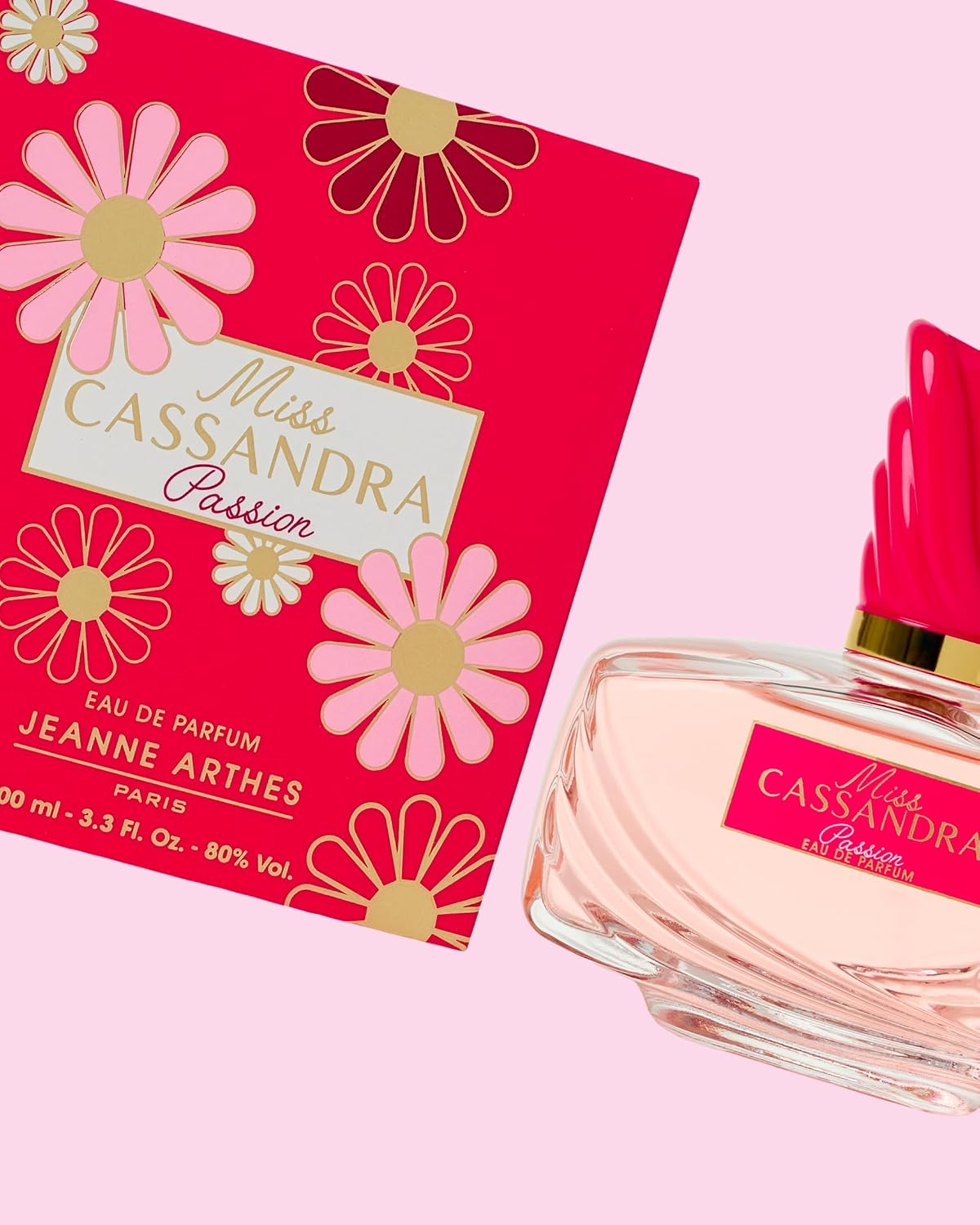 JEANNE ARTHES - Eau de Parfum Femme - Miss Cassandra Passion - Flacon vaporisateur 100 ml - Fabriqué en France à Grasse