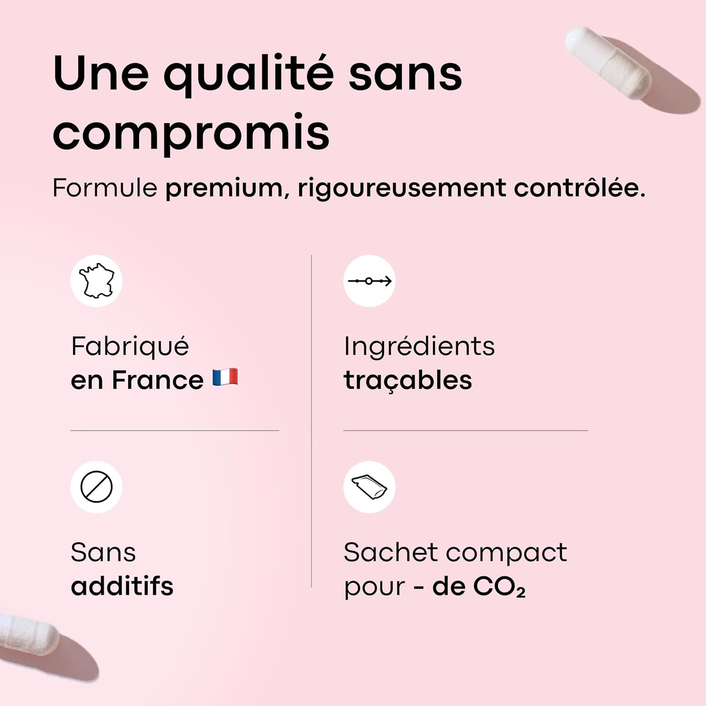 Biotine 450 µg + Sélénium et Zinc, 60 Gélules Végétales - 2 Mois