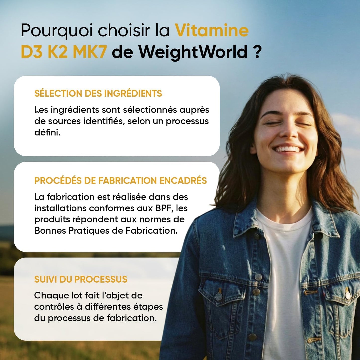 Vitamine D3 K2 MK7, 365 Micro-Comprimés Végétariens, Vit D3 2000UI & K2 MK7