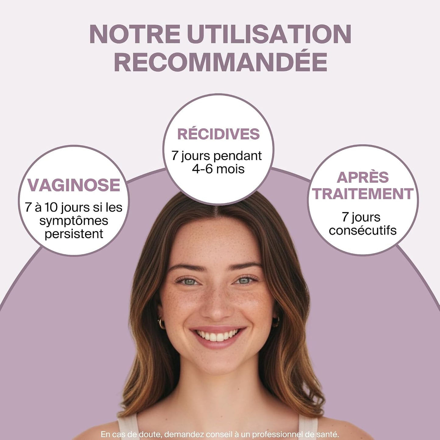 BACTIGYN Ovules Vaginaux - Traitement et Prévention Vaginose Bactérienne, Mycose, Sécheresse et récidives - Restaure la Flore Intime - Démangeaisons et Inconfort - 7 Ovules Sans Hormones