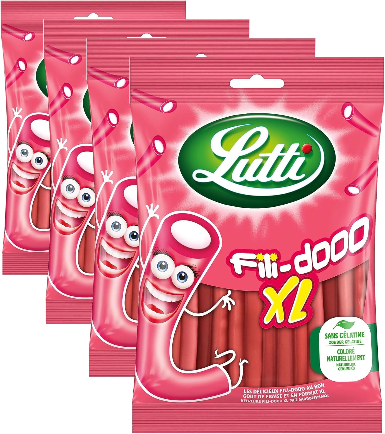 Lutti Maxi Tubs Fraise 180g
