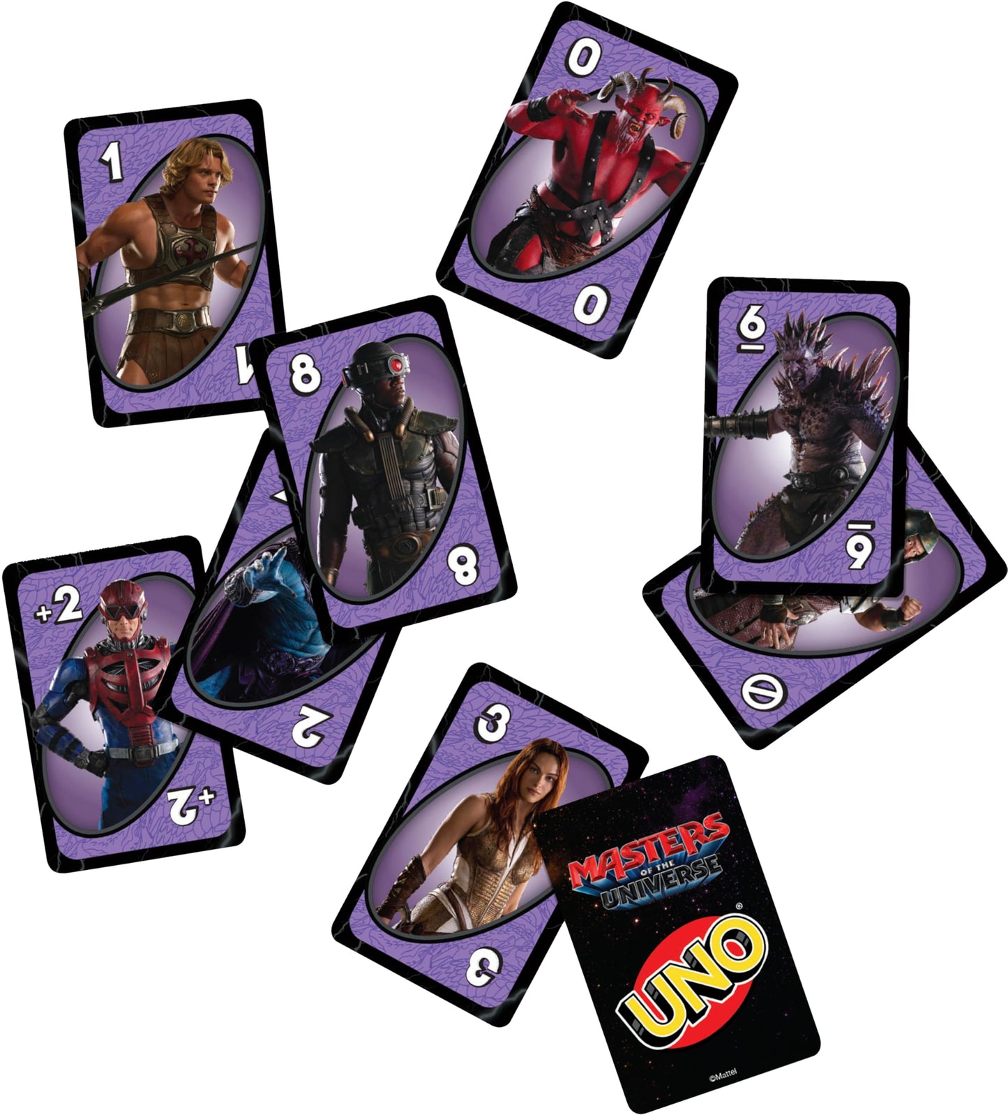 Mattel Games UNO Minecraft Jeu de Cartes, Cadeaux pour Enfants et soirée en Famille, sur Le thème du Jeu vidéo Minecraft, Jeux de Voyage, boîte de Rangement, HJC88