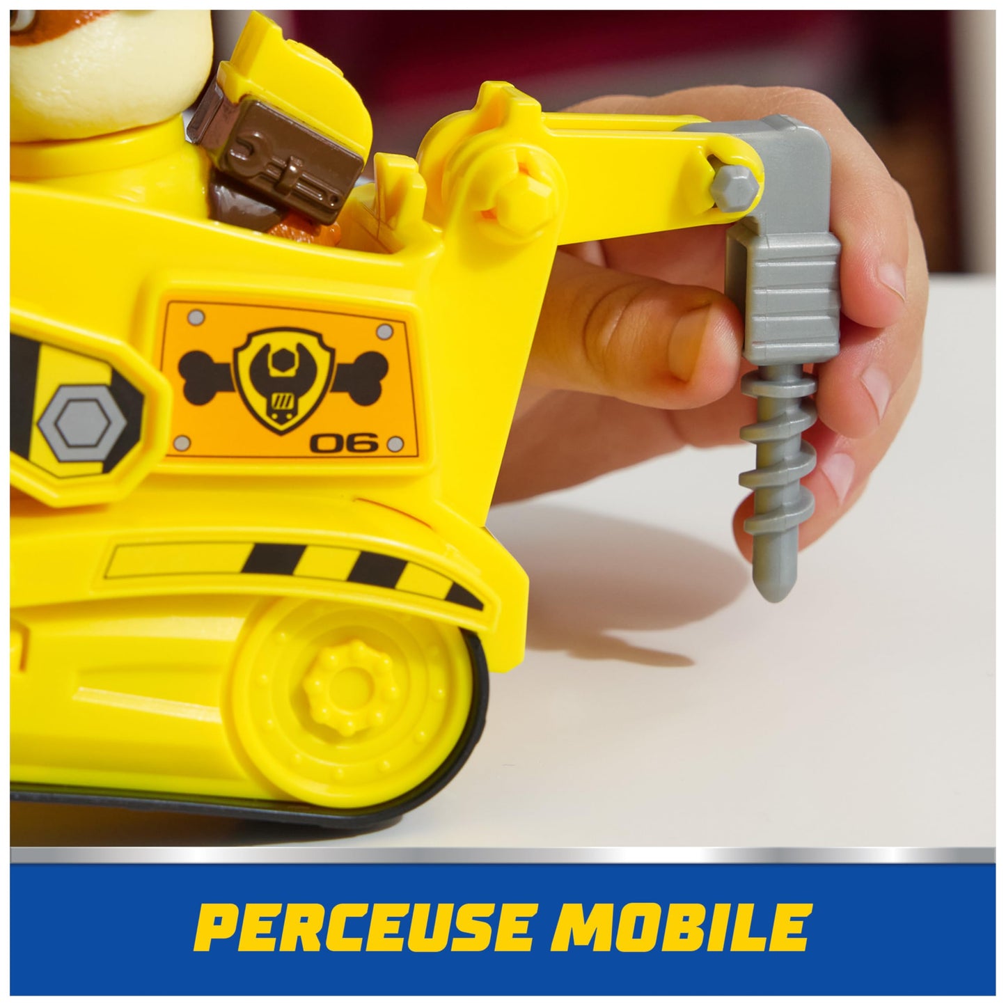Paw Patrol - Pat Patrouille - Véhicule 15 Cm Et Figurine Liberty