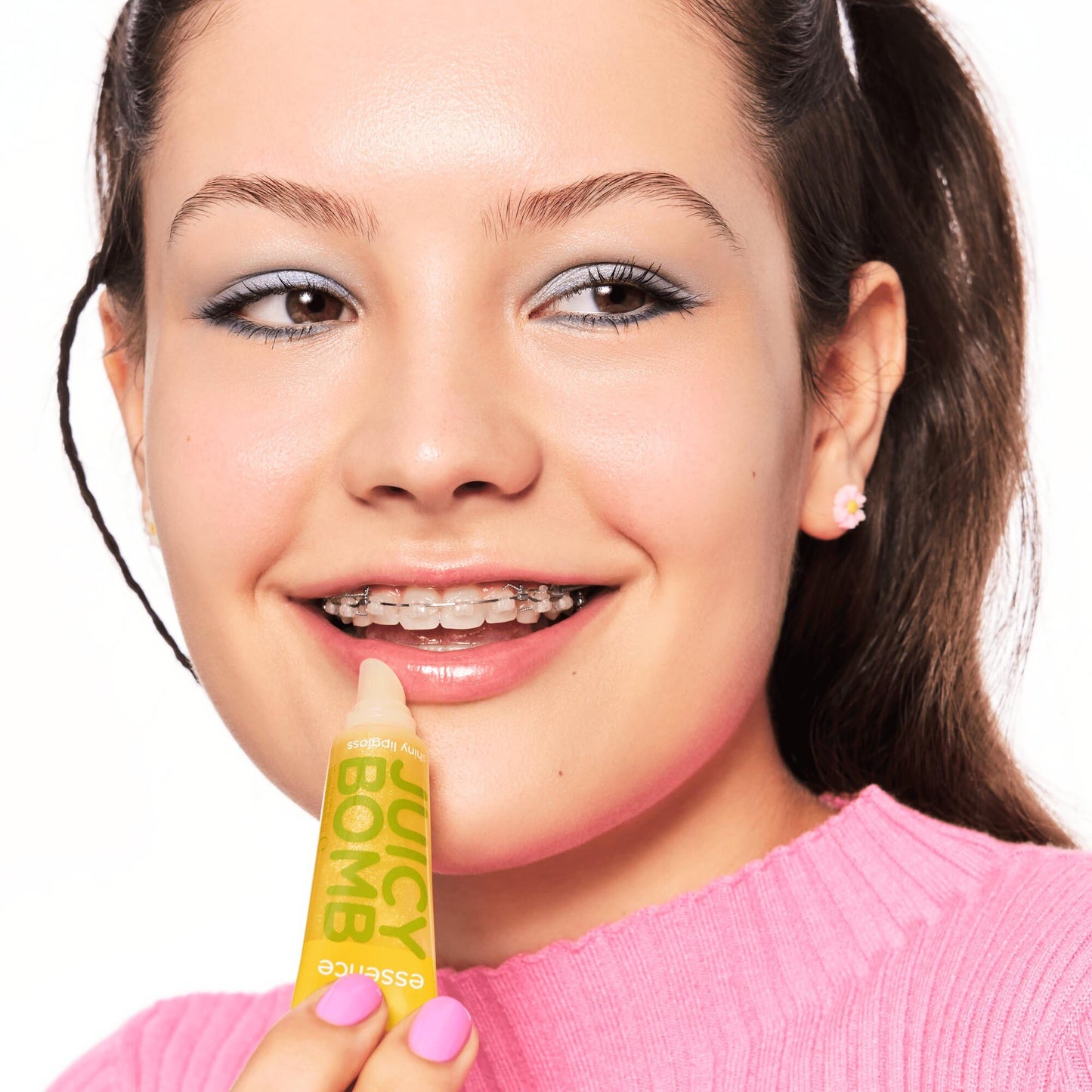 essence brillo de labios 101 JUICY BOMB brillo de labios brillante 101 Lovely - 10 ml