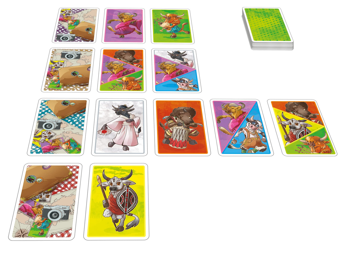 GIGAMIC - 6 Qui Surprend ! - Jeux de société - Jeux de cartes dès 10 ans - Jeu d'ambiance pour enfant, famille et amis - 28 Cartes Spéciales - De 2 à 10 joueurs - 45 Min - Version Française - AMZIX